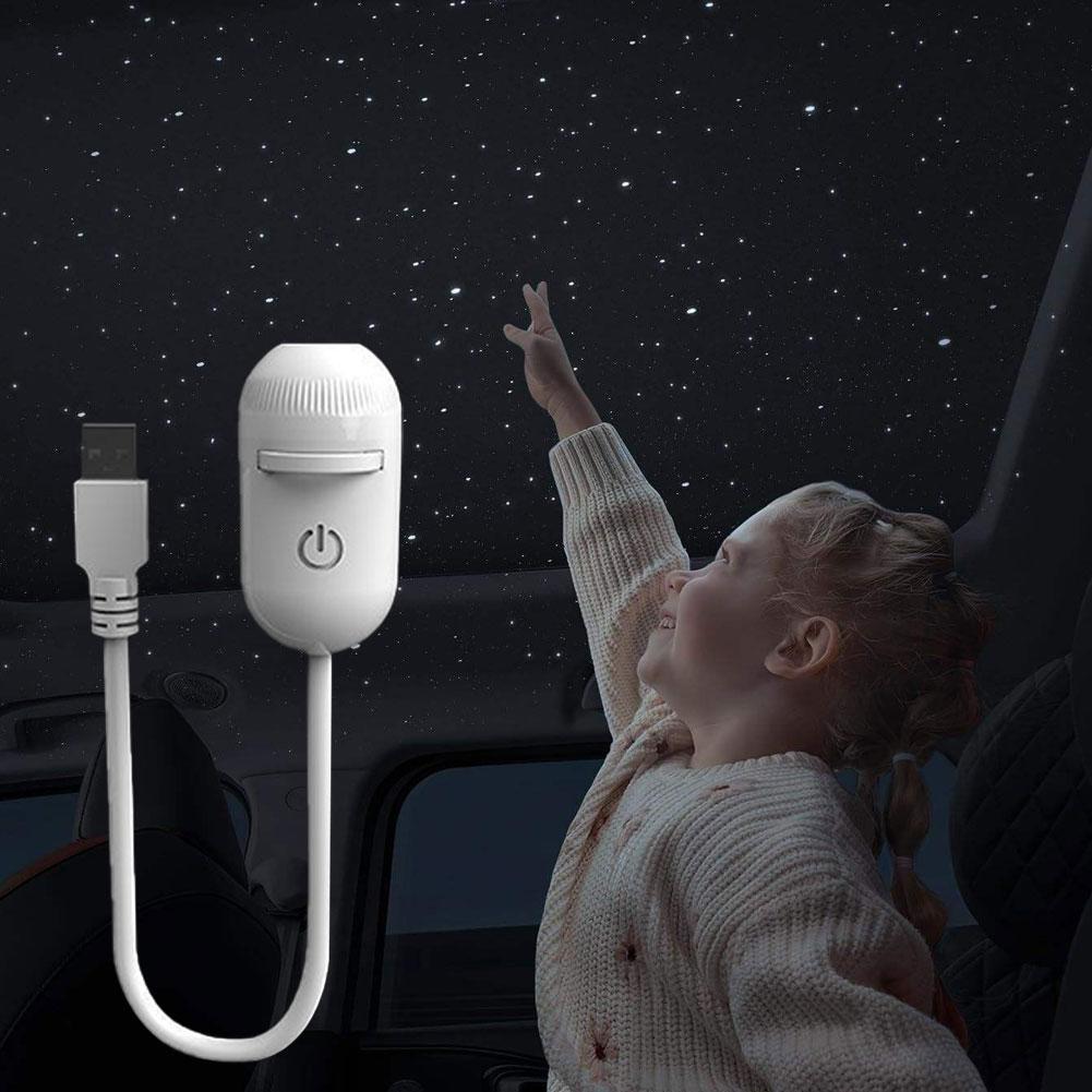 Planetarium Projector Home - Projektor Gwiazd 2w1 USB Mini Galaxy,