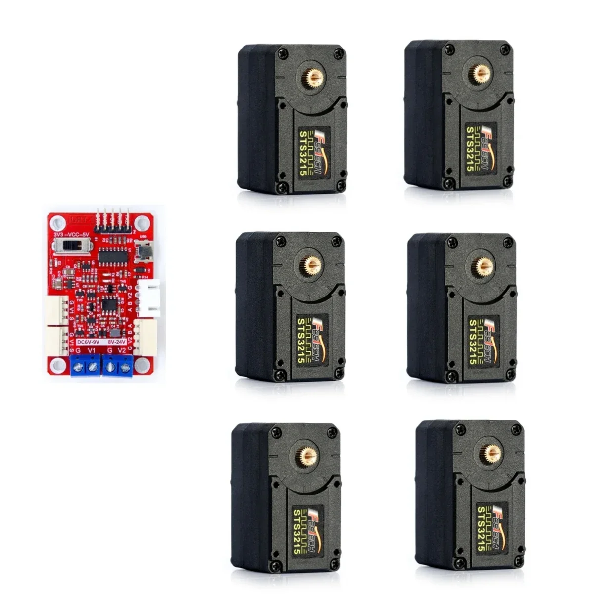 Robot Arm Motor - Feetech STS3215 19KG 7.4V Przełożenie 1:345