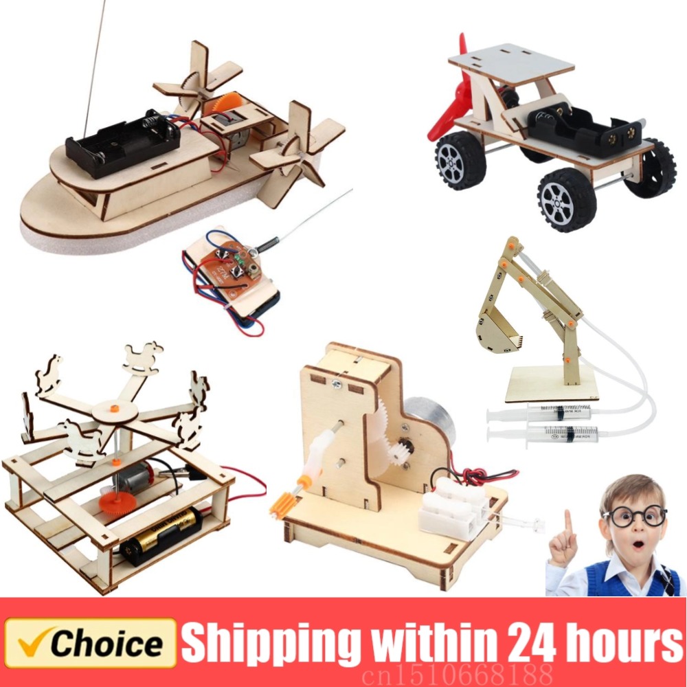 Science Project Diy - DIY Model łodzi Zabawki naukowe Dzieci