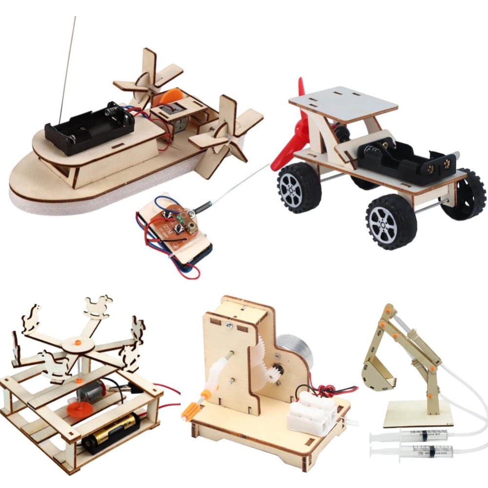 DIY Model łodzi Zabawki naukow – Science Project Diy recenzja i cena