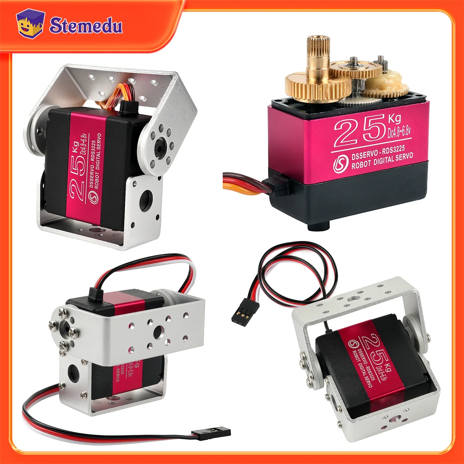 25KG Robot Cyfrowy serwomechan – Robot Arm Motor recenzja i cena