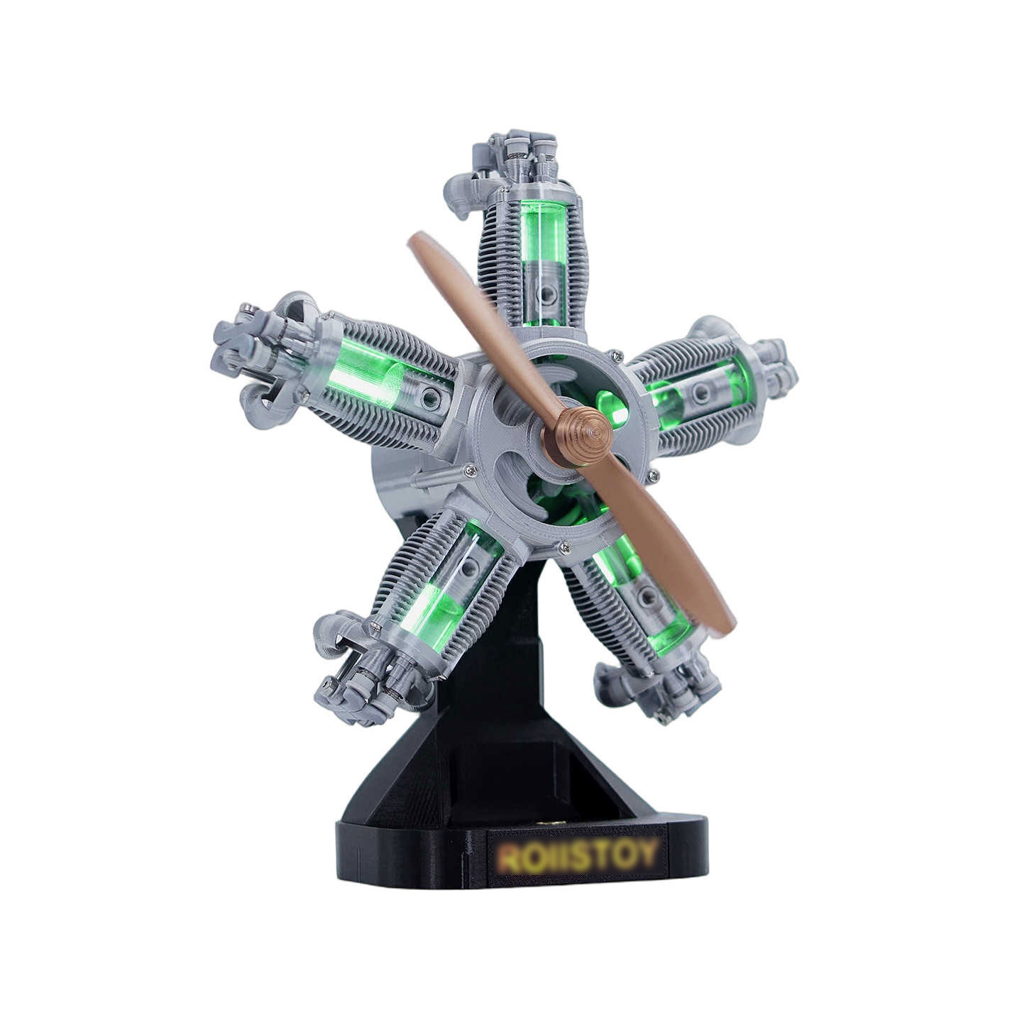 Model silnika radialnego 5-cyl – Hobby Is Science recenzja i cena