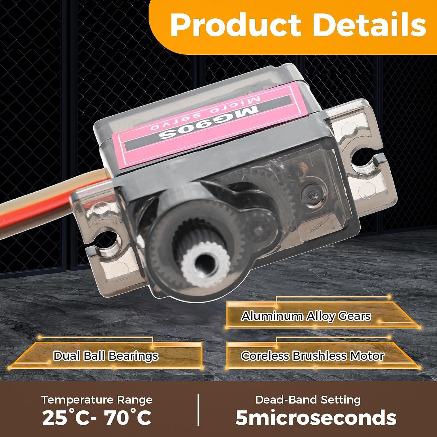 4 szt. Mikro Serwo Metalowe Pr – Robot Arm Motor recenzja i cena