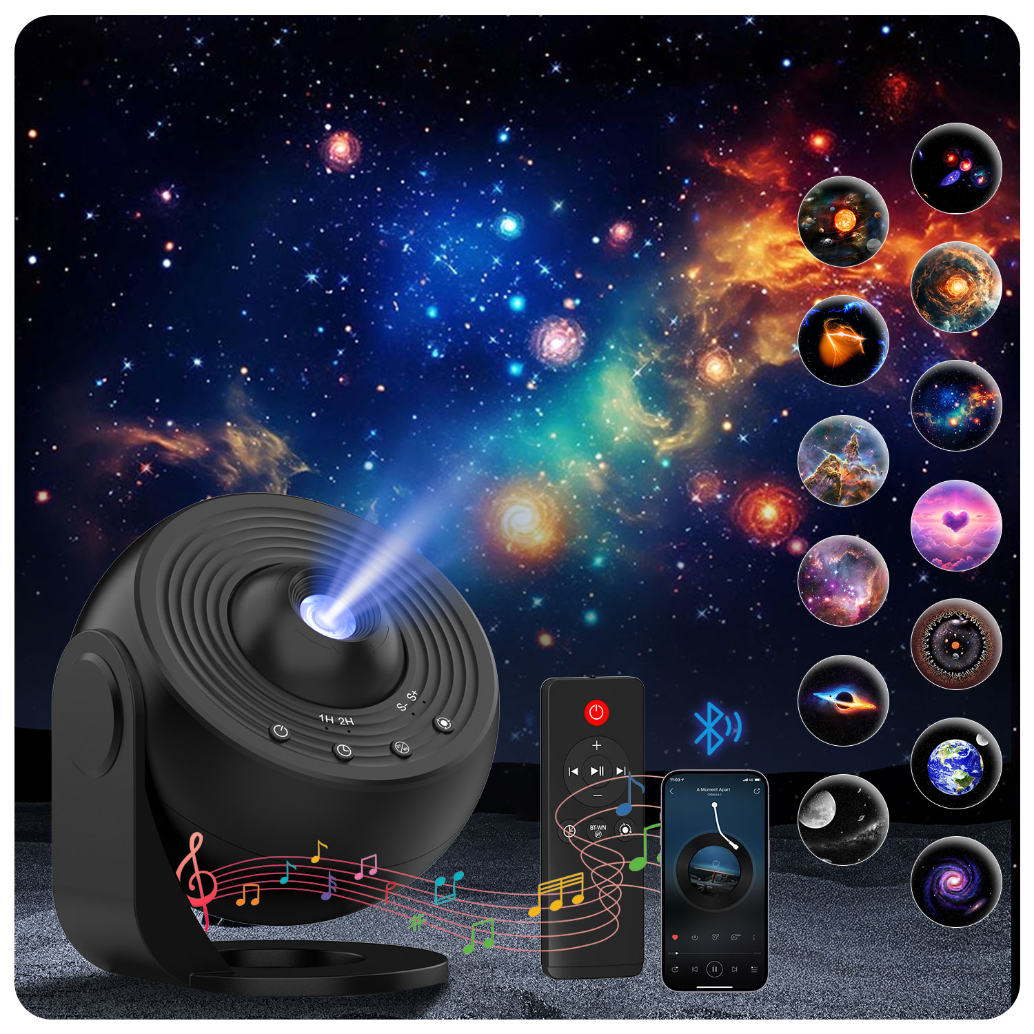 Projektor Gwiazd Galaxy Pro, L – Planetarium Projector Home recenzja i cena